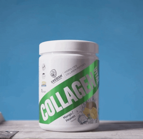 swedishsupplements giphygifmaker drink collagen annanas GIF