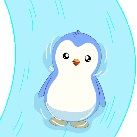 Happy Water Park GIF by Pudgy Penguins