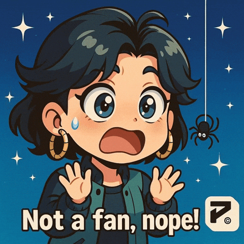 Scared Creepy Crawler GIF by Persona