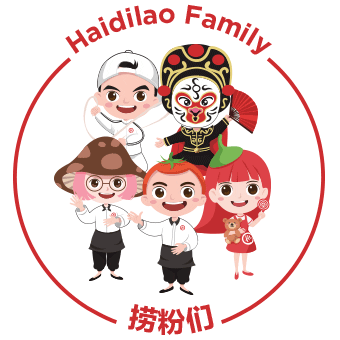 HaidilaoIndonesia family character hotpot haidilao Sticker