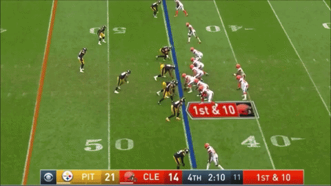 pittsburgh steelers higgins GIF