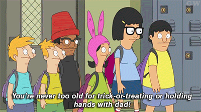 trick or treat halloween GIF