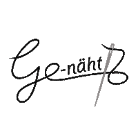 ge-naeht genäht genaeht Sticker