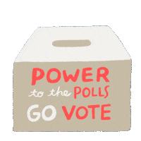 Right To Vote Election 2020 Sticker by #GoVote
