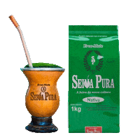 Mate Gaucho Sticker by Seiva Pura