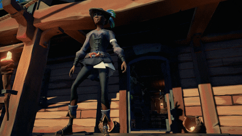 Cheer Lol GIF by Sea of Thieves