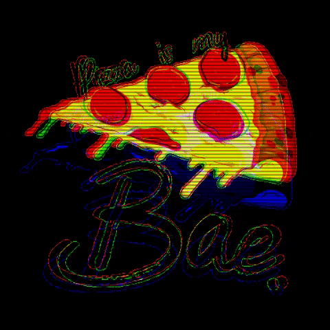 best friends pizza GIF by Hamburger Haenger