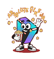3D Popcorn Sticker by IDX Solana