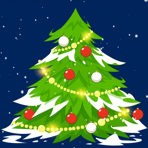 Christmas Glowing GIF