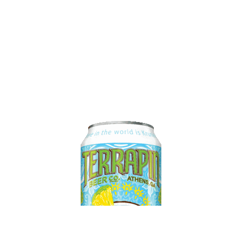 Pina Colada Craft Beer Sticker by Terrapin Beer Co.