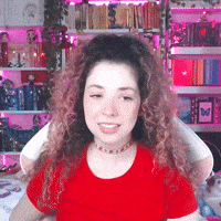 NathyTaLendo streamer livro tchau ler GIF