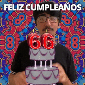 ¡Feliz 66.º cumpleaños!