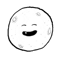 Night Moon Sticker by RainToMe