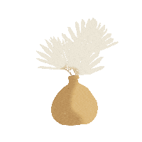 thepampasmama boho bohemian vase pampas Sticker