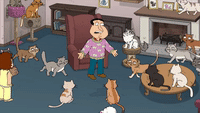 Quagmire & Cats | Season 19 Ep. 19 | FAMILY GUY