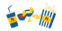 Cinema Nachos Sticker by Shopping João Pessoa