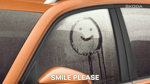 Smile Please Love GIF by ŠKODA India