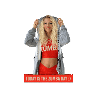 Happy Zumba Fitness Sticker by Didem Zeybek