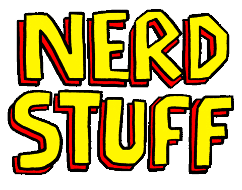 Nerd Geek Sticker by Russell Taysom