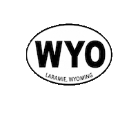 Wyoming Wyo Sticker by Visit Laramie
