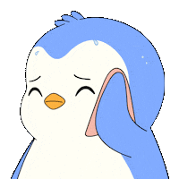 Penguin What Sticker by Pudgy Penguins