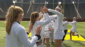 excited hype GIF by Michigan Athletics