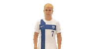 Celebrating National Team Sticker by Suomen jalkapallo- ja futsalmaajoukkueet
