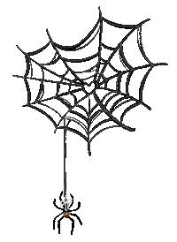 Black Widow Halloween Sticker by Alexandra Five