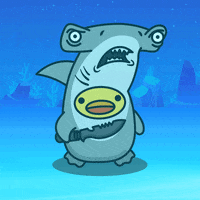 digitalducks stabby quacks cartoon duck digital ducks GIF