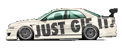 Car Drifting Sticker by kneapolitan