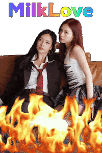 Couple Model Sticker