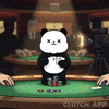 Going All In Poker Face GIF by Kanpai Pandas