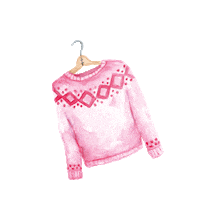 Girl Pink Sticker by Very Wonder