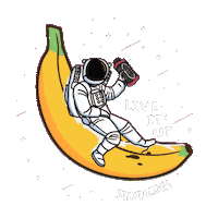 Banana Bread Sticker by Dads Elixir