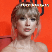 Taylor Swift Reaction GIF by Tokkingheads