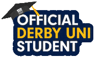 Mission Possible Graduation Sticker by University of Derby