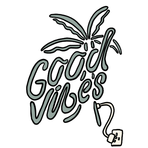 SAINTDesignLDN giphyupload happy vibes neon Sticker