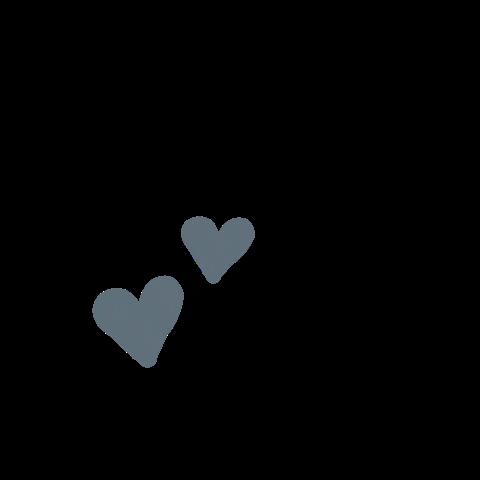 Creationskin giphygifmaker hearts lovehearts blue hearts GIF