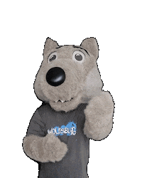 Wolfsburgerleben wolf kisses wolfsburg lupi Sticker