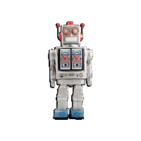 Robot Ai Sticker by BeeCat Creative