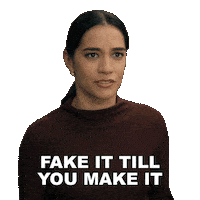 Fake It Till You Make It New York Sticker by HULU