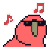 Party Parrot Sticker