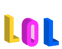 Laugh Out Loud Lol Sticker