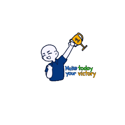 Motivation Success Sticker by ironbrij
