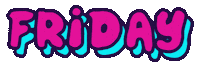 Friday Night Sticker