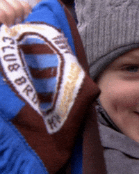 Kind Supporter GIF by Club Brugge