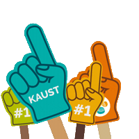 Number One Sticker by King Abdullah University of Science and Technology (KAUST)