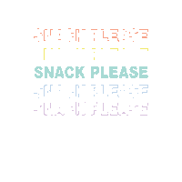 portageandmain rainbow snack portageandmain pandm Sticker