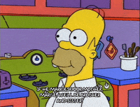excited homer simpson GIF