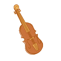 Folk Music Violin Sticker by Folk Alliance International